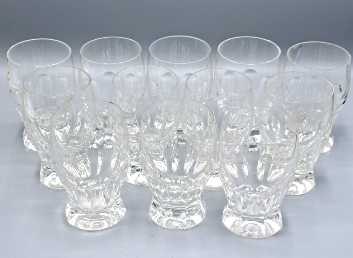 Antiquität, Gläser, Trinkgläser, 12 Teilig